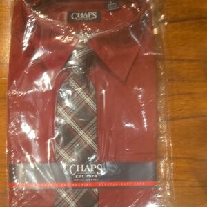 Youth Dress Shirt And Tie NWT